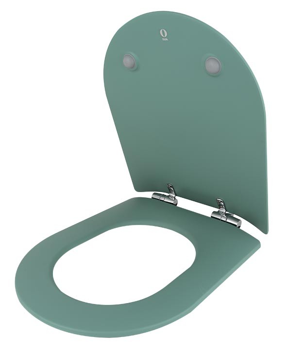 WOOD SLIM Mineral Mat-à descente assistée et déclipsables